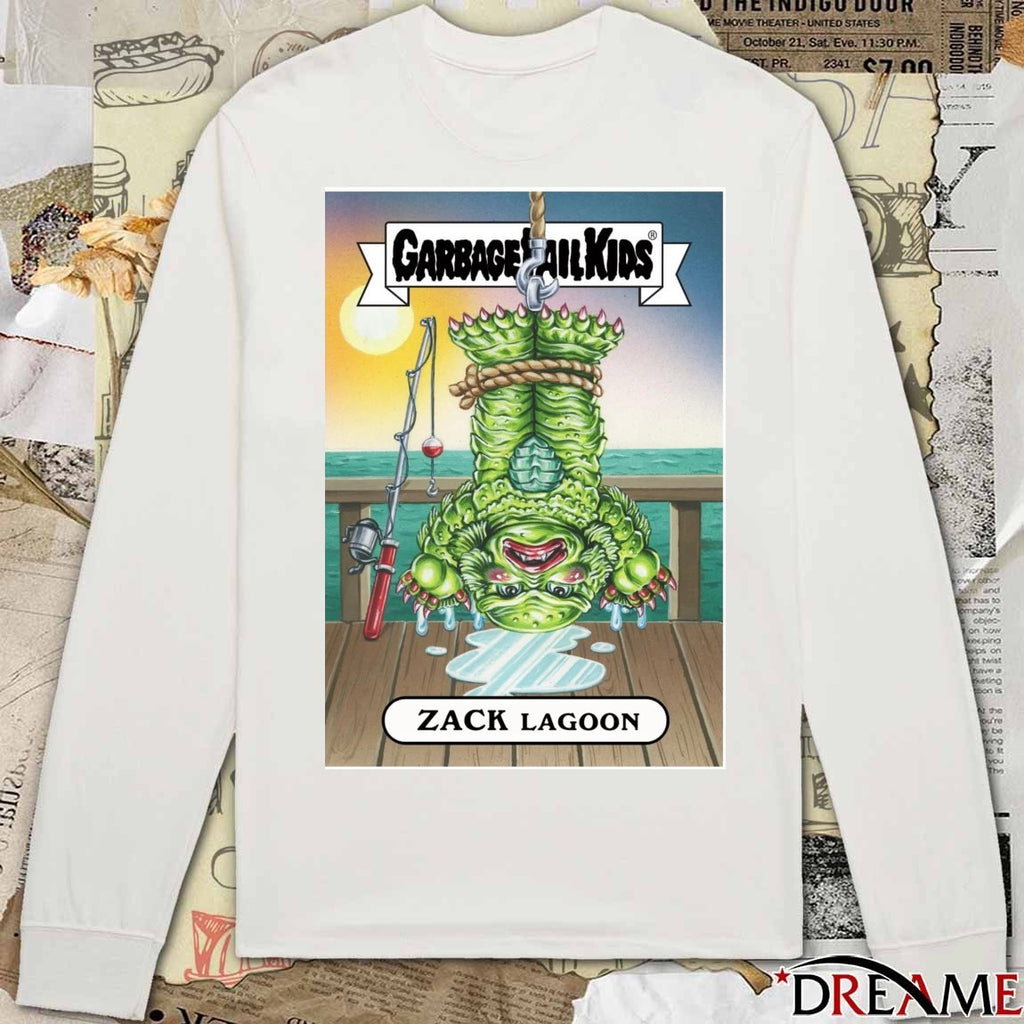 Garbage Pail Kids The Creature From The Black Zack Lagoon Card t-shirt