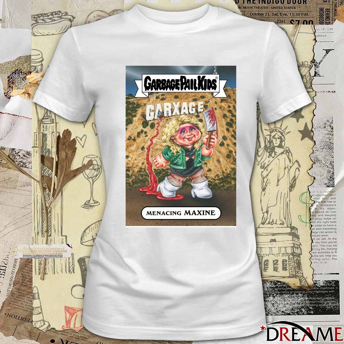 Garbage Pail Kids X Menacing Maxine Oh, The Horrorible 2025 Topps Card t-shirt