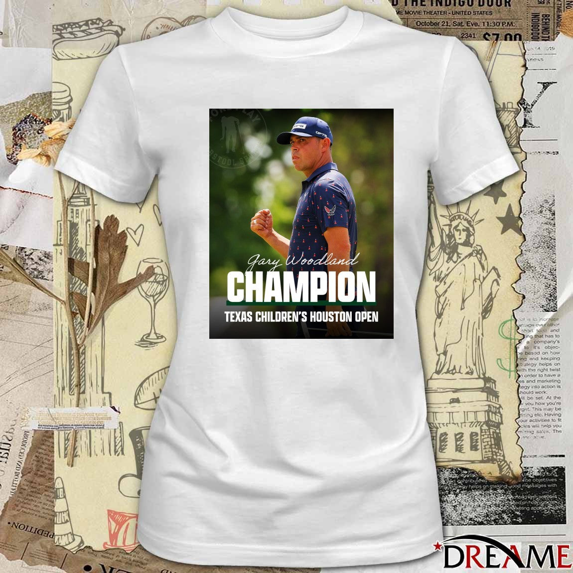 Gary Woodland 2026 Champion Texas Children’s Houston Open t-shirt