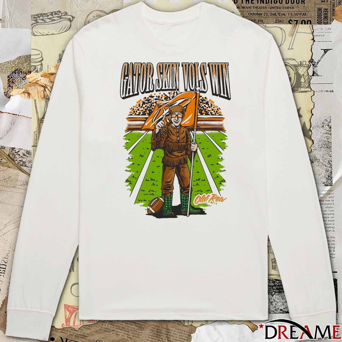 Gator Skin Vols Win Tennessee Volunteers win Florida Gators t-shirt