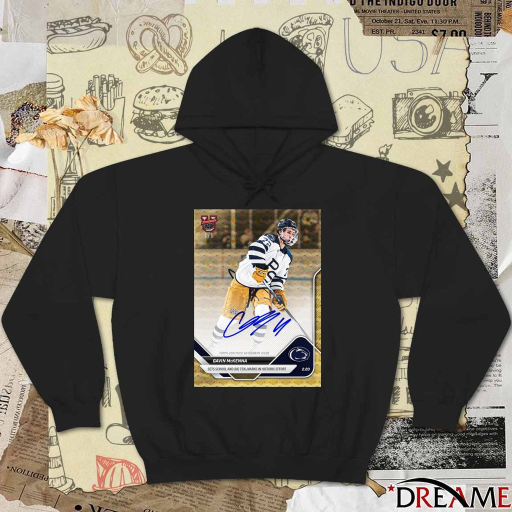 Gavin McKenna Sets School And Big Ten Marks In Historic Effort 2025-26 Bowman Hockey Signature t-shirt