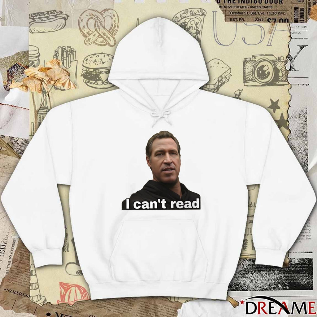 Gavin Newsom I Can’t Read Stacy is Right Meme 2026 t-shirt