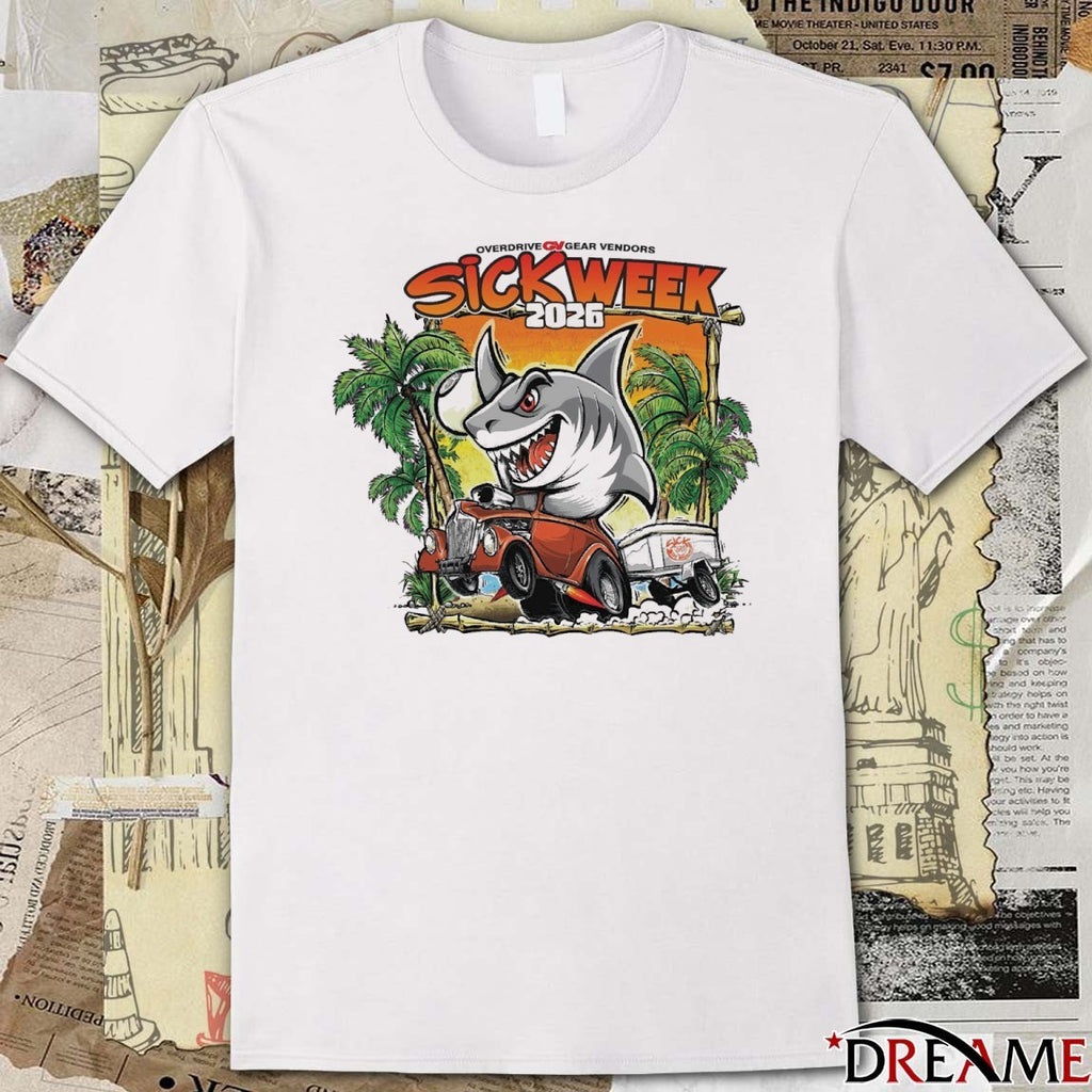 Gear Vendors Overdrive Sick Week 2026 t-shirt