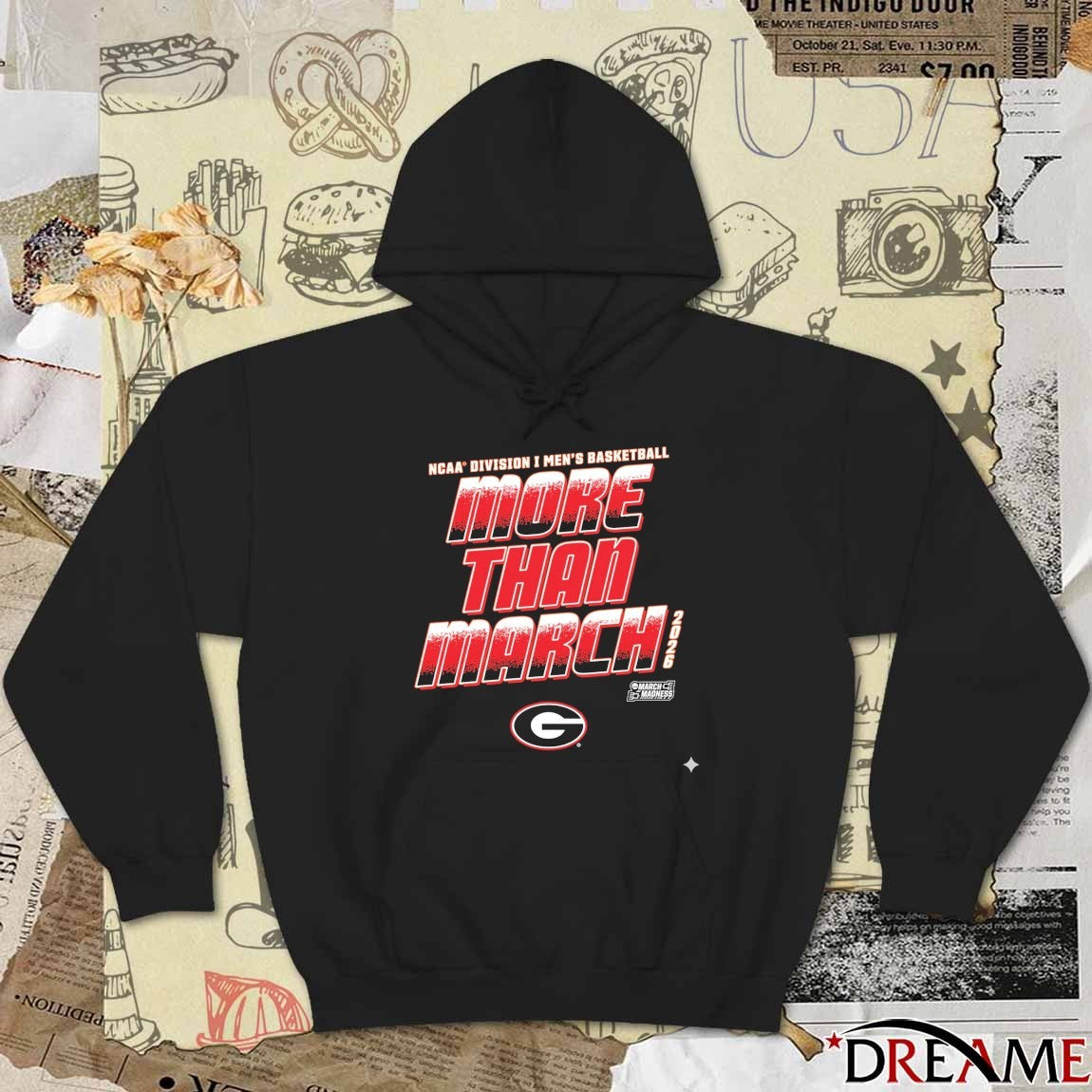Georgia Bulldogs 2026 NCAA Division I Men’s Basketball More Than March t-shirt