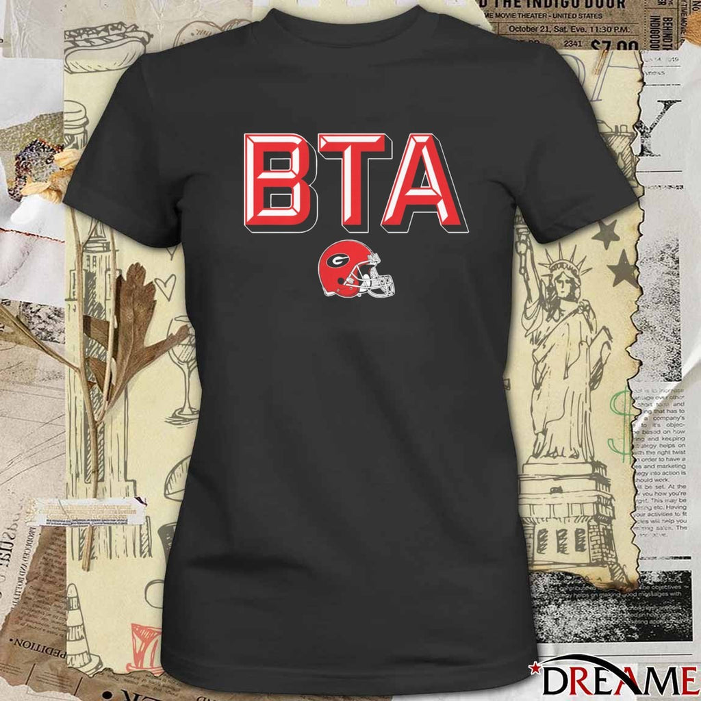 Georgia Bulldogs Football 2025 BTA Helmet t-shirt