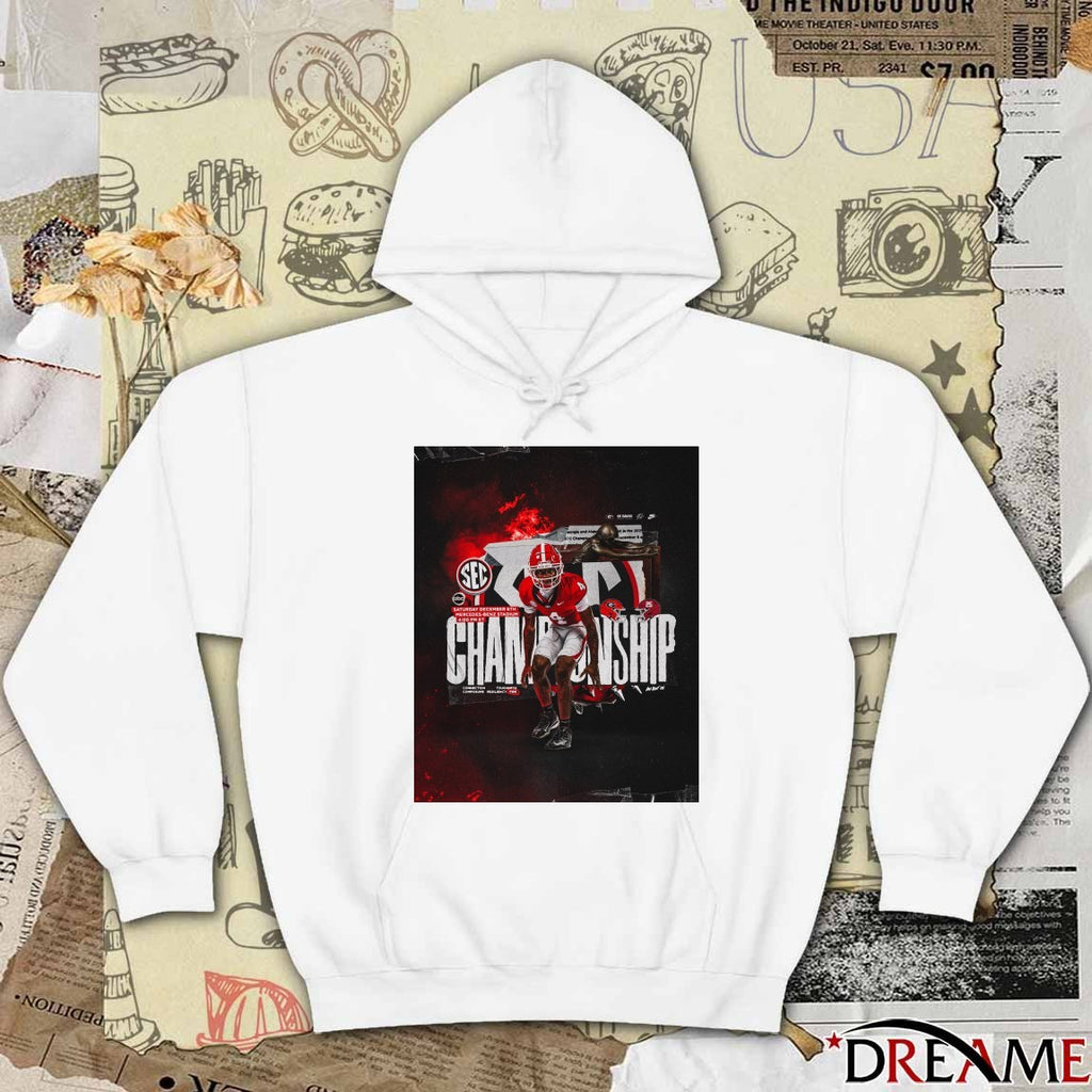 Georgia Bulldogs Southeastern Conference Championship December 6th 2025 Mercedes-Benz Stadium Poster shirt