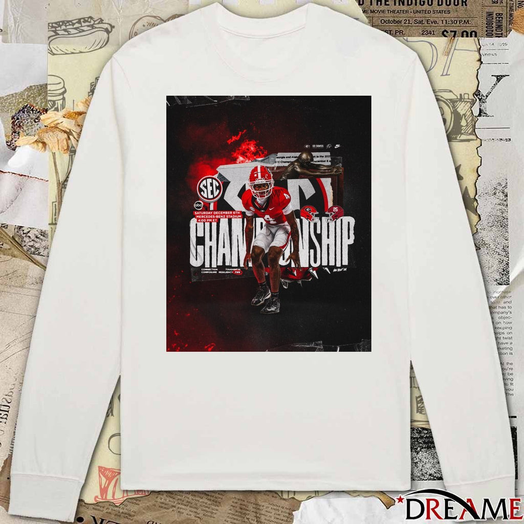Georgia Bulldogs Southeastern Conference Championship December 6th 2025 Mercedes-Benz Stadium Poster shirt