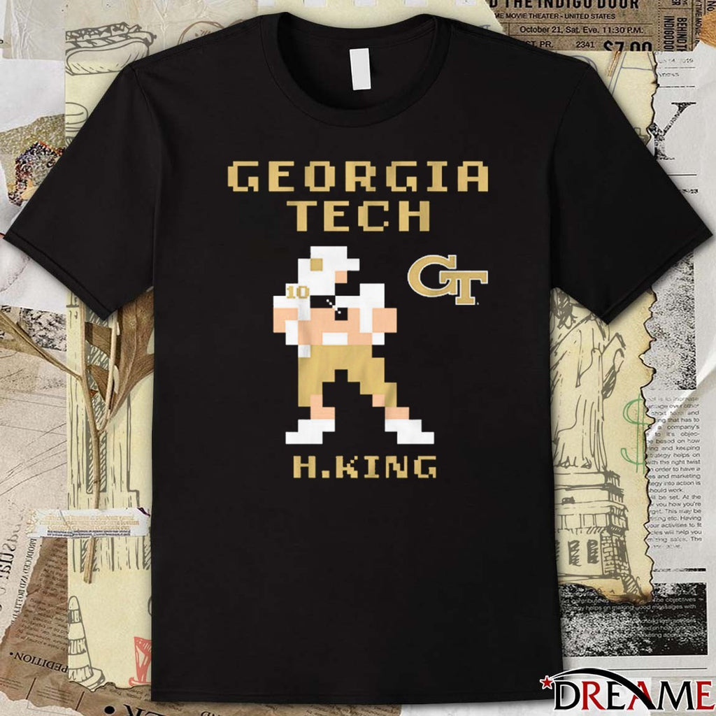 Georgia Tech Yellow Jackets Football NCAA Haynes King Retro Baller t-shirt