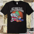 Get Used To It Little Brother Alabama Win Auburn Tigers The Iron Bowl Again t-shirt