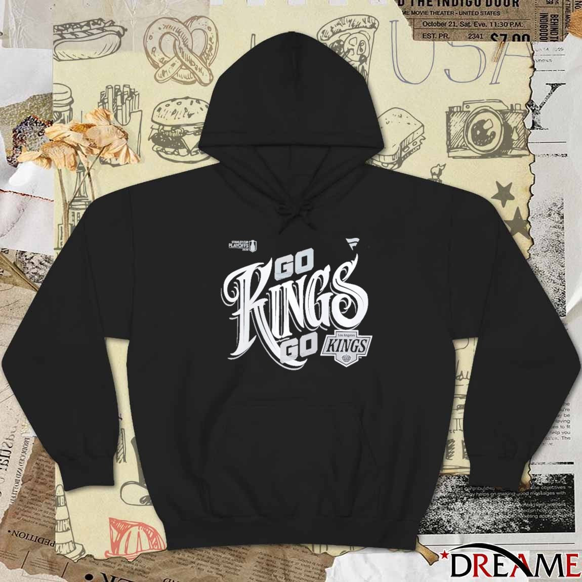 Go Kings Go Los Angeles Kings Black 2026 NHL Playoff Hometown Slogan Legacy t-shirt