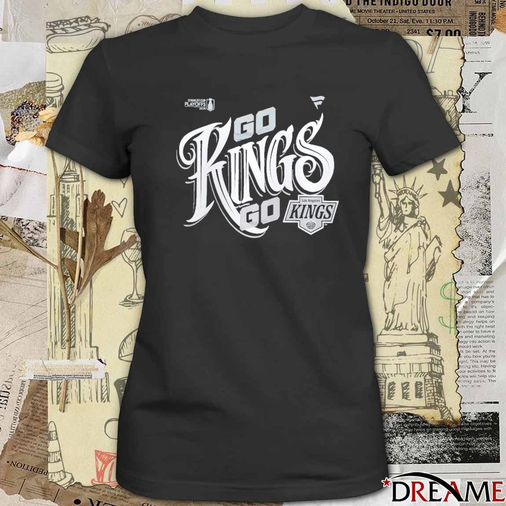 Go Kings Go Los Angeles Kings Black 2026 NHL Playoff Hometown Slogan Legacy t-shirt