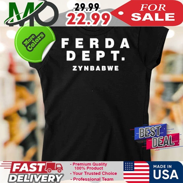 GoCinnabron Philon Perda Dept Zynbabwe Shirt