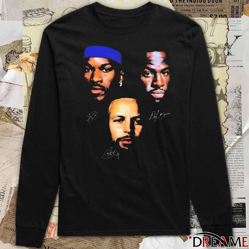 Golden State Warriors Jimmy Butler Draymond Green & Stephen Curry Signatures t-shirt