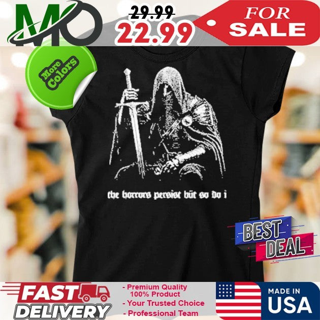 Goons Up Merch The Horrors Persist Shirt