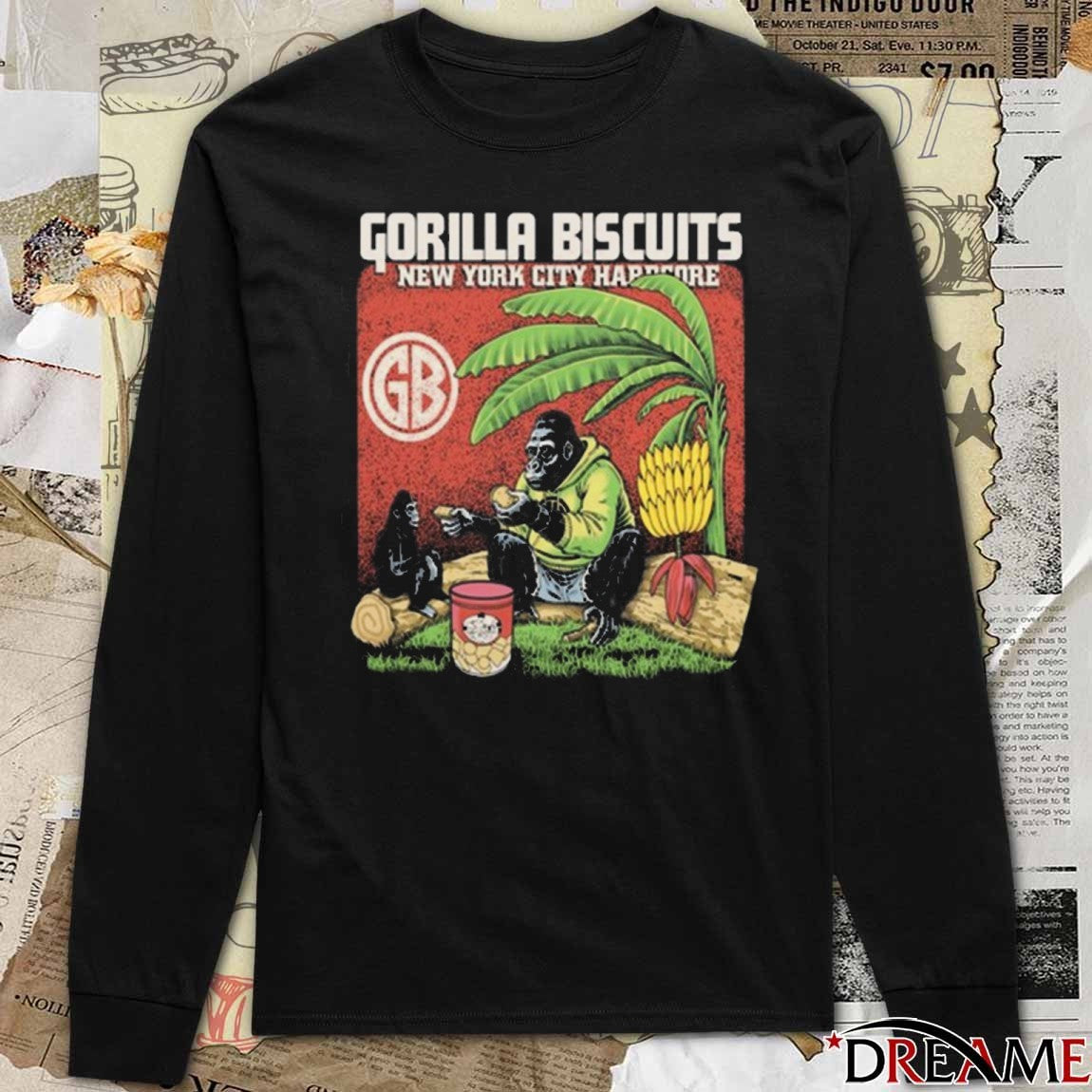 Gorilla Biskuit 2026 New York City Hardcore t-shirt