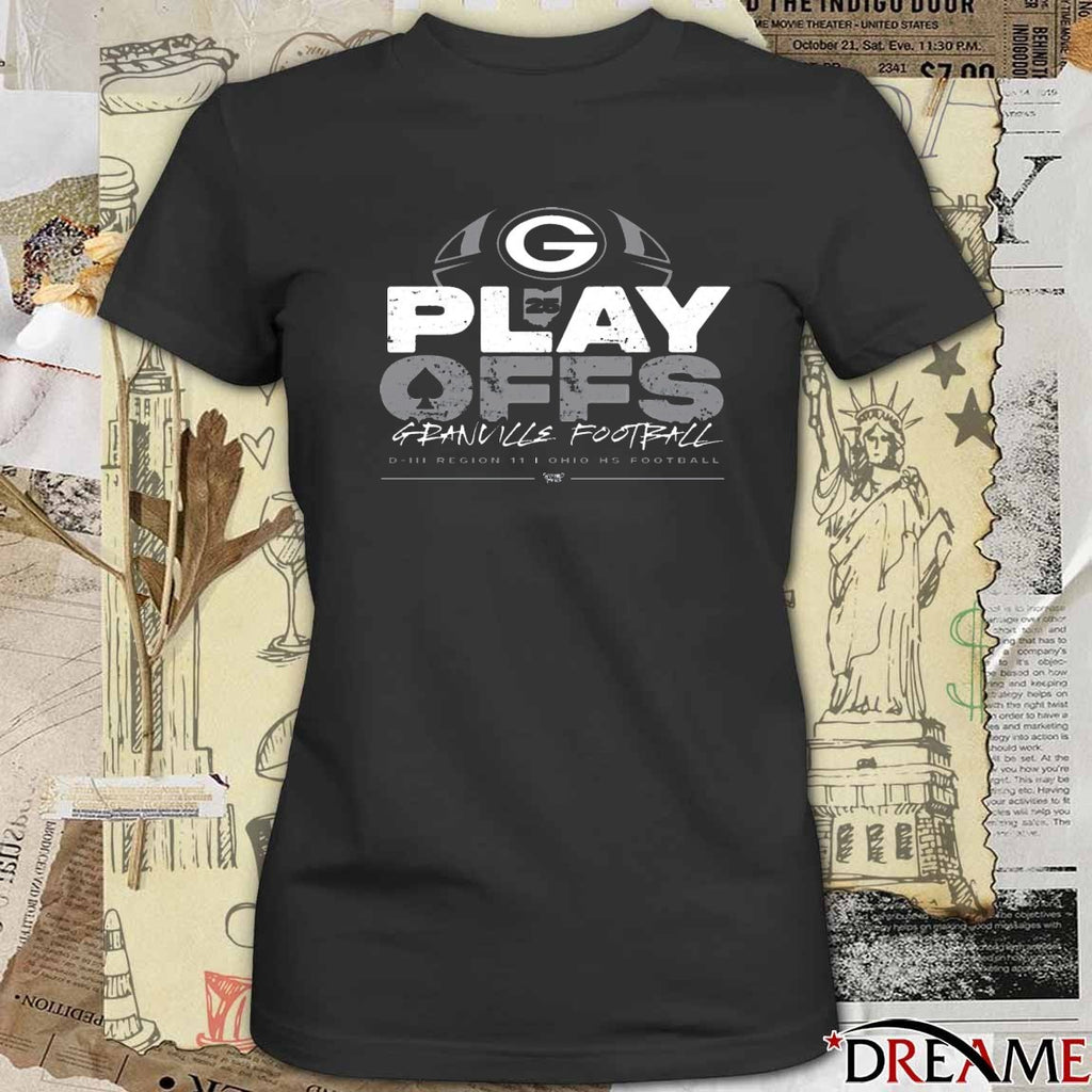 Granville Football Playoffs 2025 D-III Region 11 Ohio HS Football t-shirt