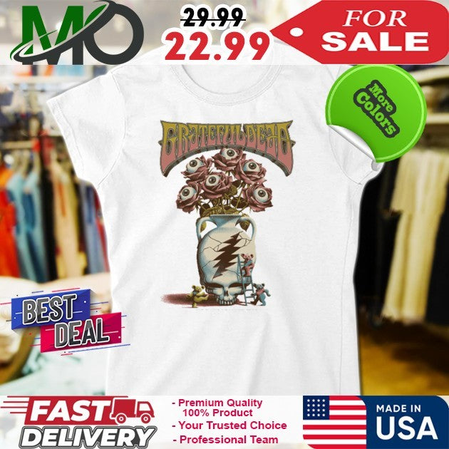Grateful Dead x Max Loeffler Skull Shirt
