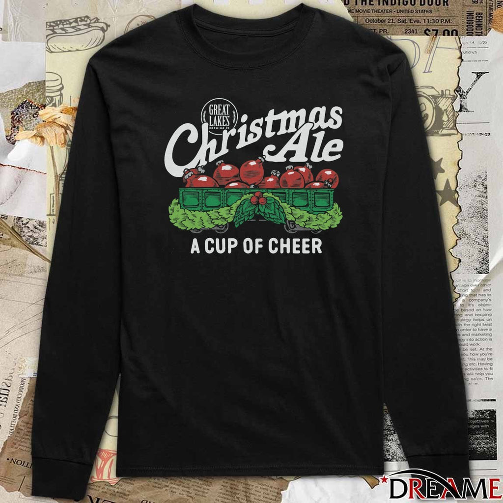 Great Lakes Brewing Co. Christmas Ale A Cup Of Cheer 2025 Fanart t-shirt