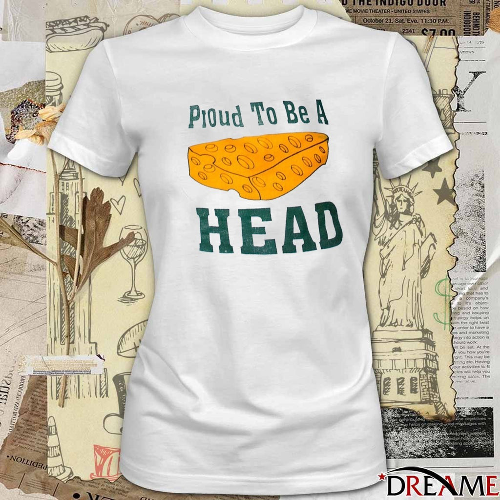 Green Bay Packers Proud To Be A Head Cheeseheads 2025 t-shirt