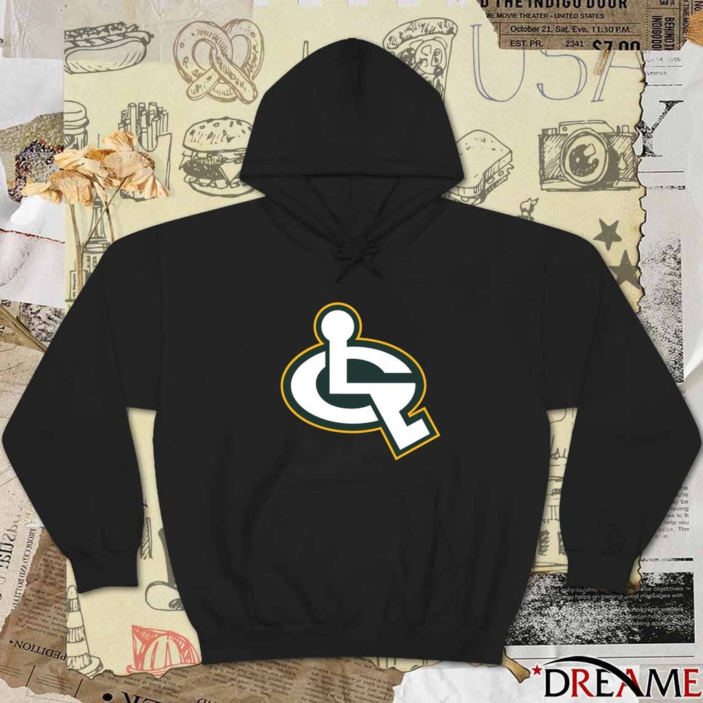 Green Bay Packers Showing Up To The Playoffs t-shirt