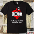 Green Day No Trump No KKK No Fascist USA t-shirt