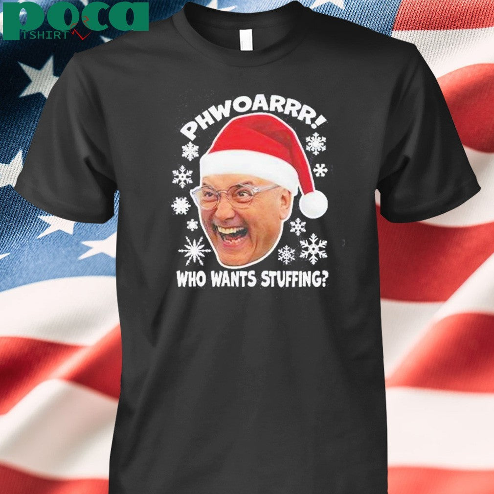 Gregg Wallace Phwoarrr Who Wants Stuffing T-Shirt
