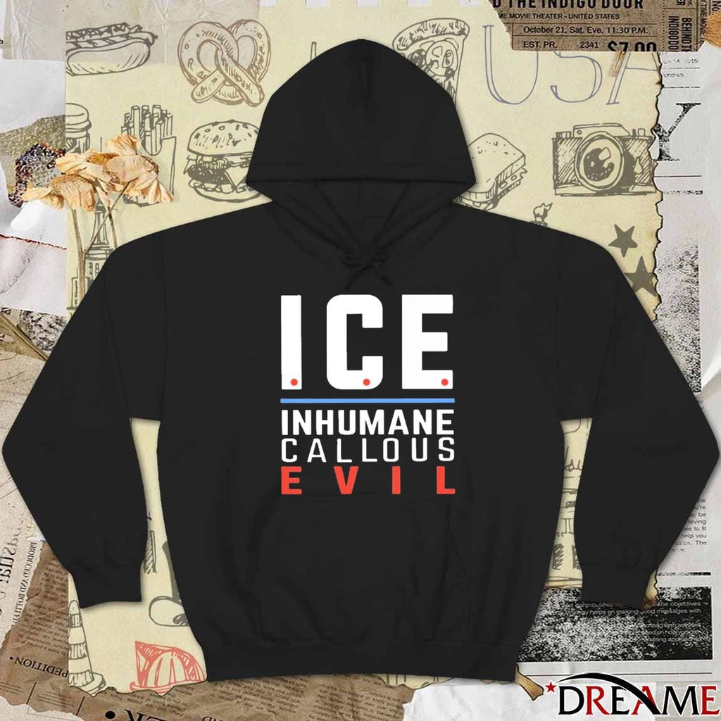 Greta Thunberg Ice Inhumane Callous Evil 2025 t-shirt
