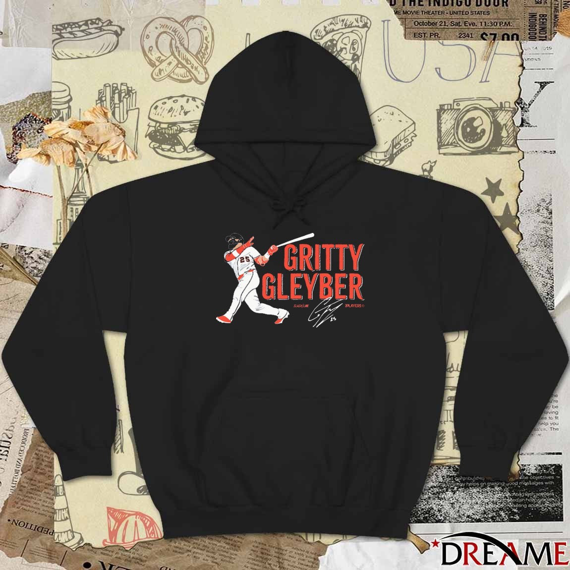 Gritty Gleyber Gleyber Torres Detroit Tigers MLB Slash Line Signature t-shirt