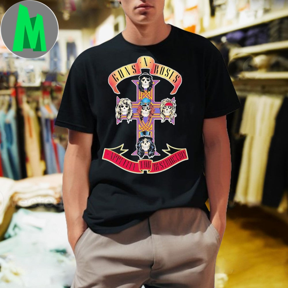 Guns N’ Roses Appetite for Destruction Album Cover T-Shirt