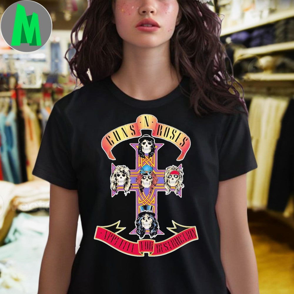 Guns N’ Roses Appetite for Destruction Album Cover T-Shirt