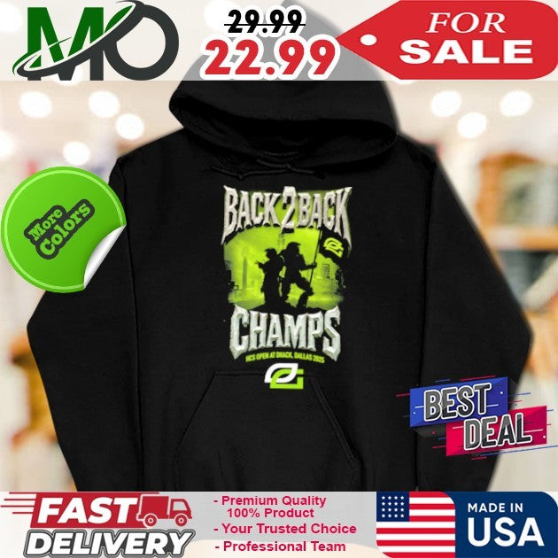 HCS DreamHack Dallas 2025 Back 2 Back Champs OpTic Gaming Esports Shirt