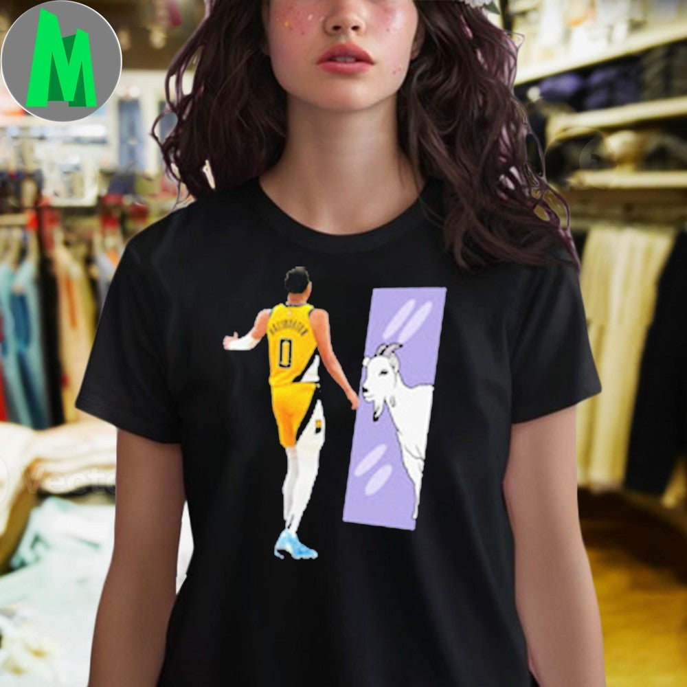 Hali Washington GOAT Basketball Player Mirror Shirt