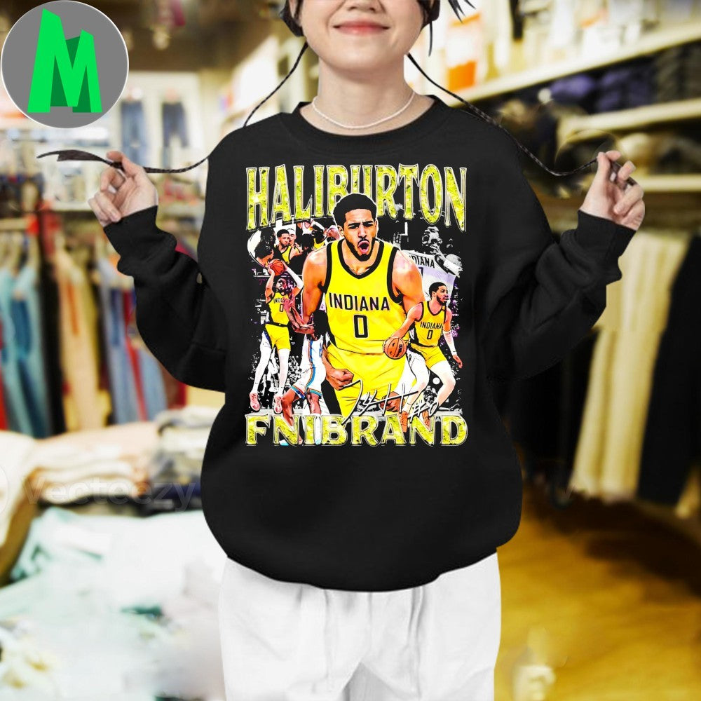 Haliburton Indiana Pacers Fnibrand Shirt