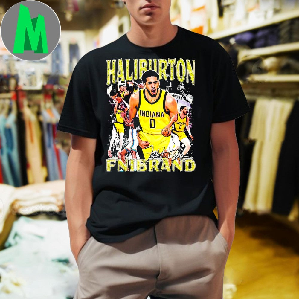 Haliburton Indiana Pacers Fnibrand Shirt