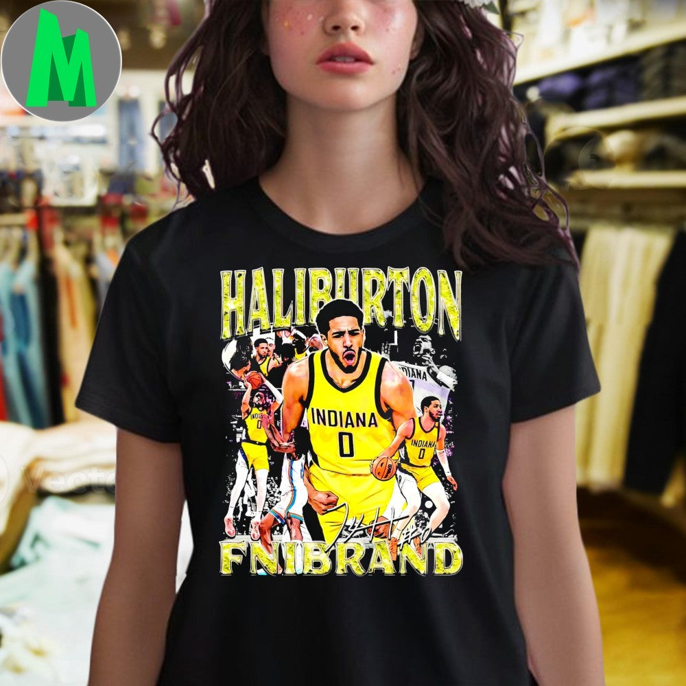 Haliburton Indiana Pacers Fnibrand Shirt
