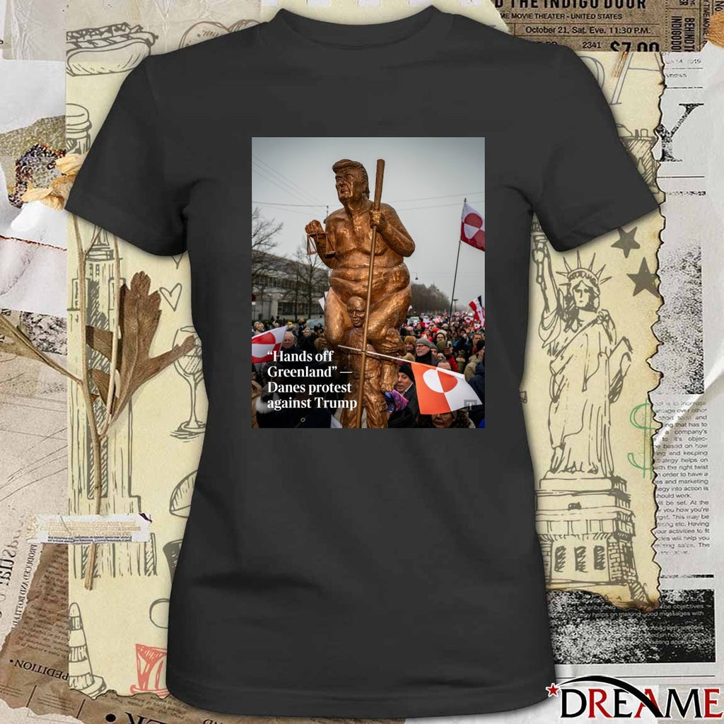 Hands Off Greenland Danes Protest Against Trump 2026 t-shirt