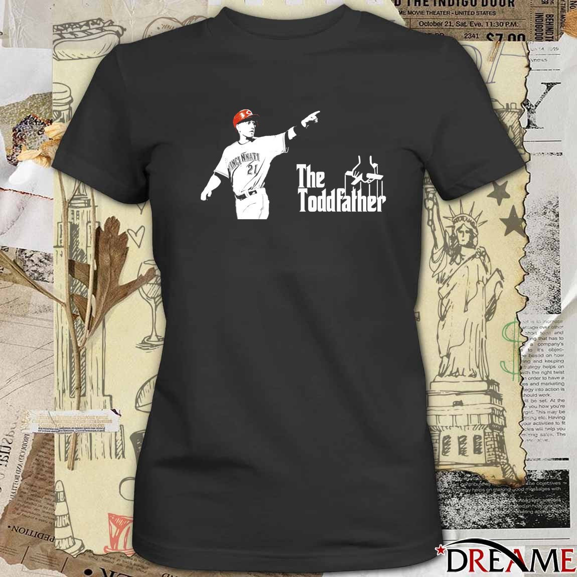 Happy Birthday To The Toddfather A Legend In Cincinnati 2026 t-shirt