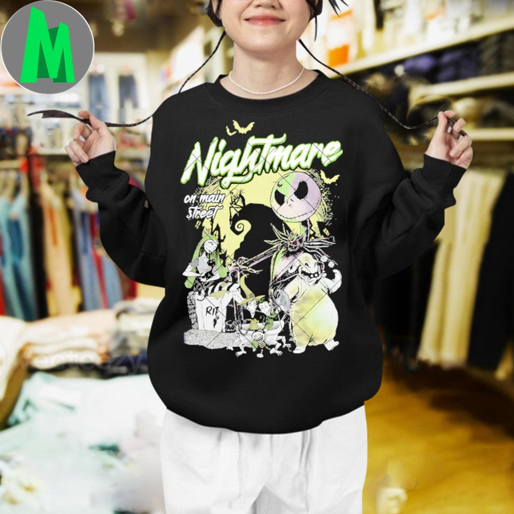 Happy Friends Halloween Jack Nightmare On Main Street Shirt