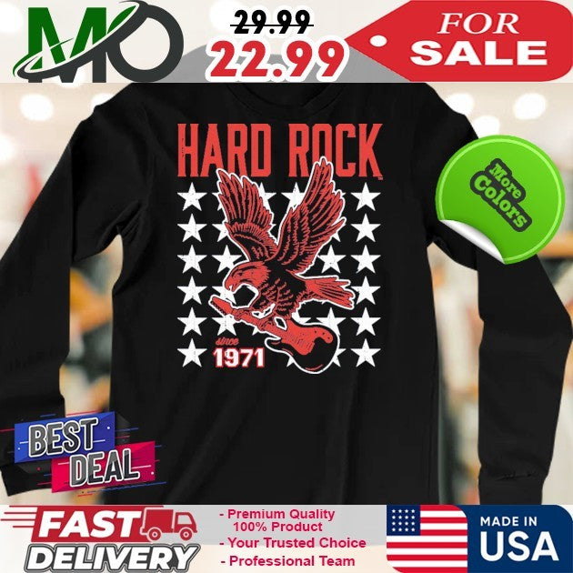 Hard Rock American Eagle Guitar Shirt