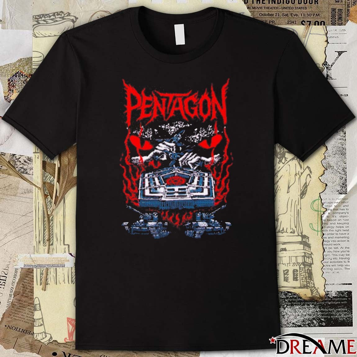 Hasan Piker Pentagon Fanart 2025 t-shirt