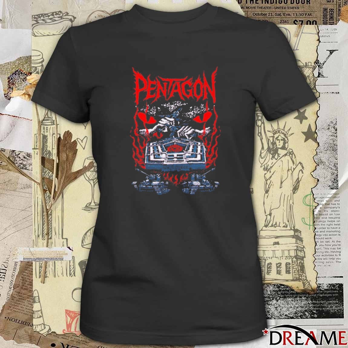Hasan Piker Pentagon Fanart 2025 t-shirt