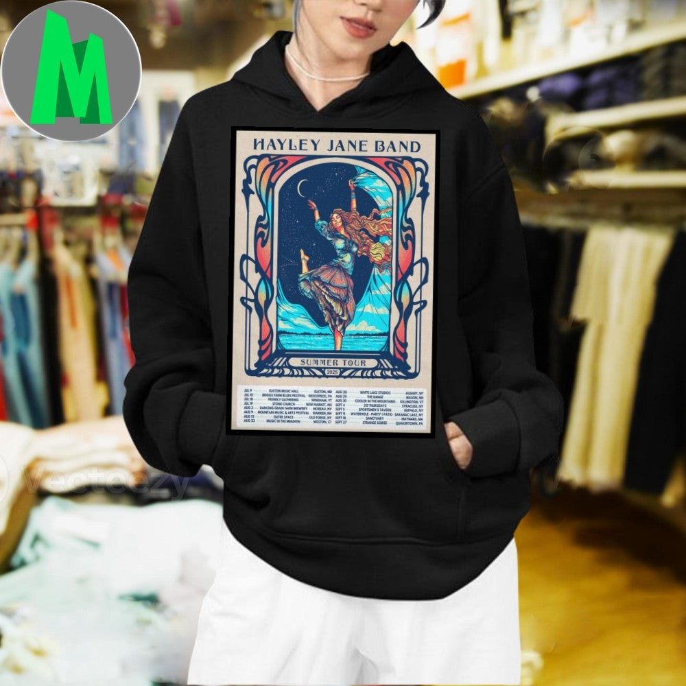 Hayley Jane Band Summer Tour 2025 Poster Shirt