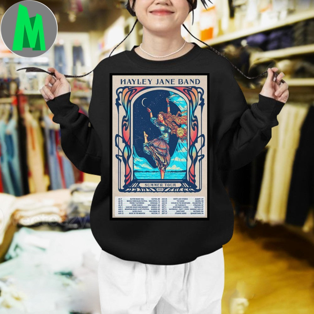 Hayley Jane Band Summer Tour 2025 Poster Shirt