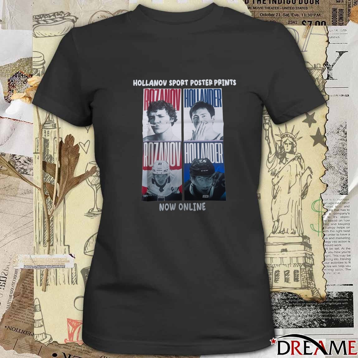 HeHollanov Sport Poster Prints Rozanov And Hollander Now Online t-shirt