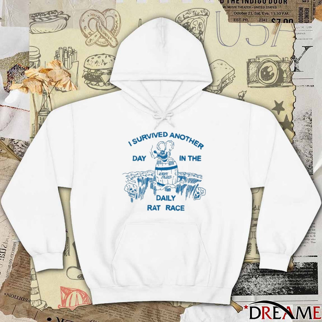Heavyslime I Survived Another Day In The Daily Rat Race t-shirt