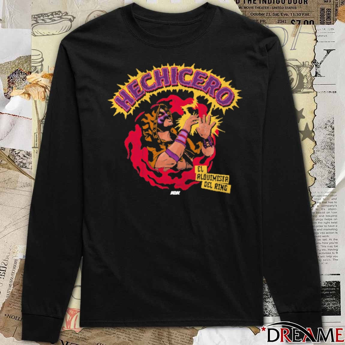 Hechicero – Wizard El Alquimista Del Ring AEW 2026 t-shirt