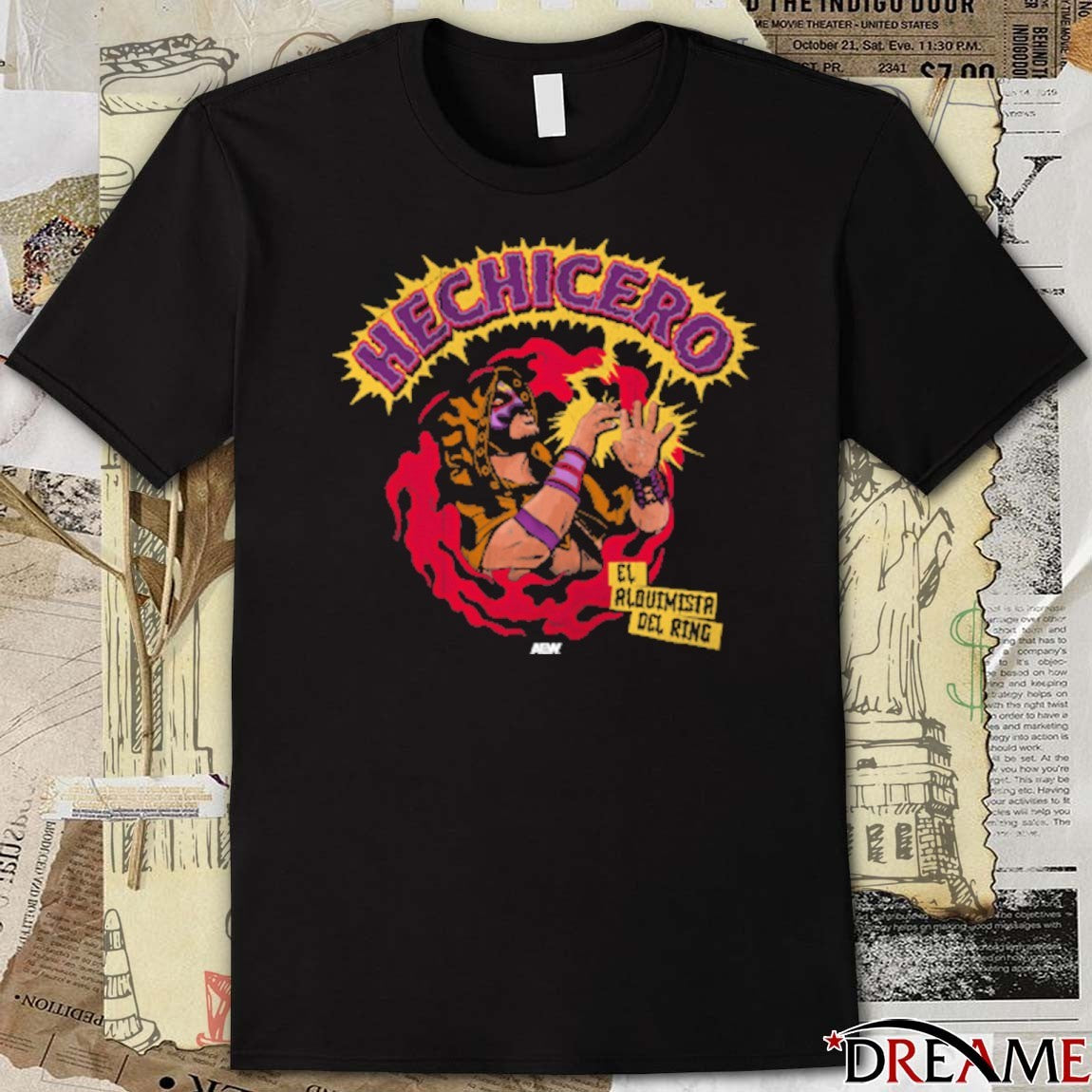 Hechicero – Wizard El Alquimista Del Ring AEW 2026 t-shirt