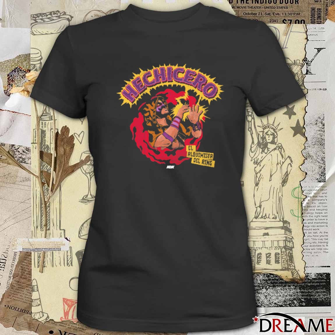Hechicero – Wizard El Alquimista Del Ring AEW 2026 t-shirt