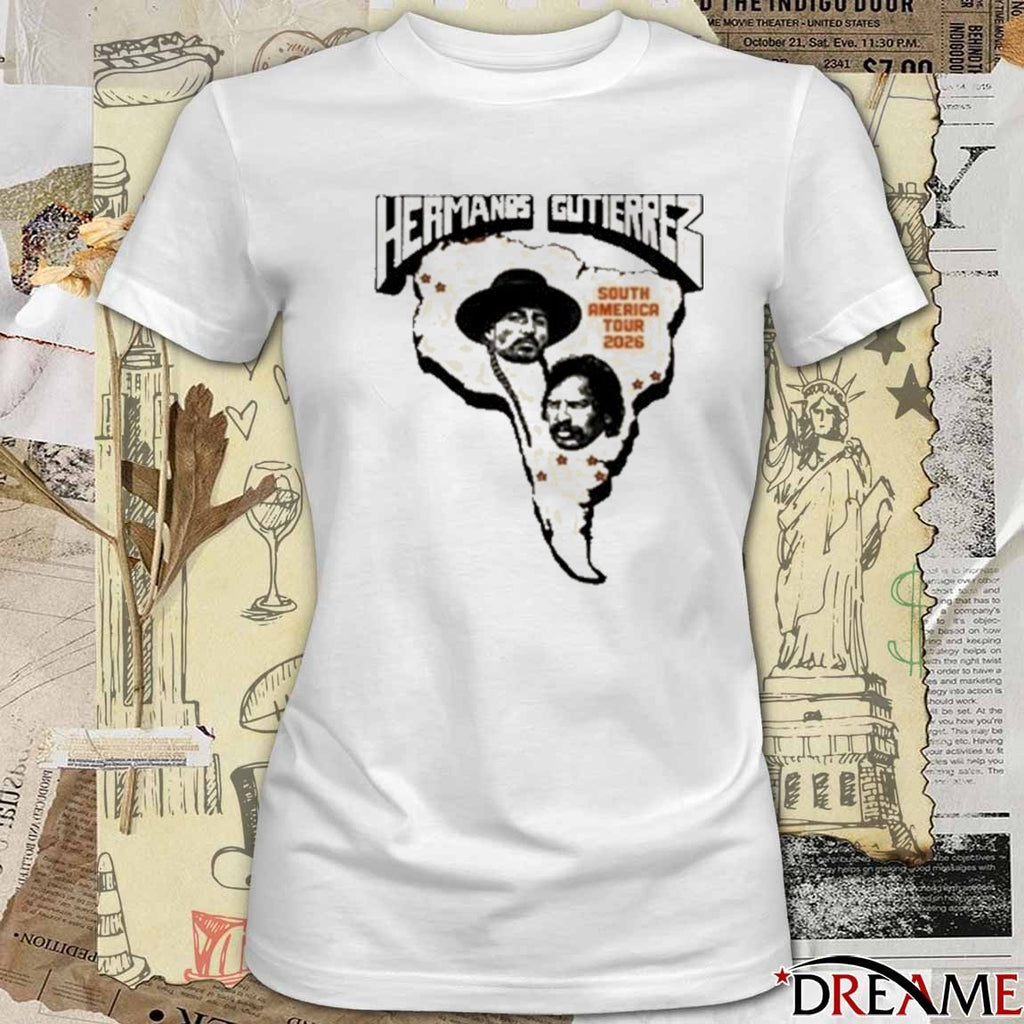 Hermanos Gutierrez South America Tour 2026 t-shirt