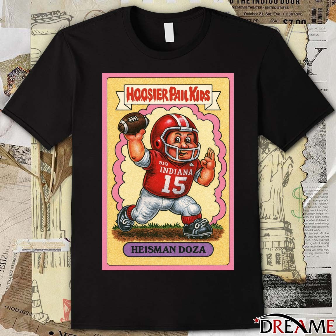 Hoosier Pail Kids Heisman Doza Heisman Doza 2025 t-shirt